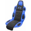 Potah sedadla RACE černo-modrý