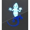 Dekor samolepící GECKO modrý