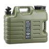 Kempingový kanystr s kohoutkem - plastový, 18,5 litrů - zelený