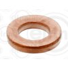 Těsnění pod vstřikovače diesel common rail 7,3 x 16 x 2 mm, měděné