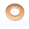 Těsnění pod vstřikovače diesel common rail 7,3 x 16 x 2 mm, měděné