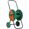 Stojan navíjecí na zahradní hadici 1/2" 60m pojízdný