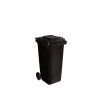 Popelnice 120 l, plastová černá - MAR-POL