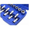Sada nástrčných hlavic a bitů TORX 1/2", 19ks GEKO