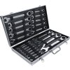 Očkoploché ráčnové klíče 6-32 mm, sada 22 dílů v kufru