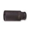 Nástrčné hlavice úderové, prodloužené, 1/2", 6-hranné, velikosti 8-36 mm - JONNESWAY