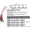 Svazkovací spirála SWB-06 pro bandáž o průměru 4-50mm, balení 10m