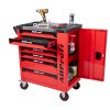 Dílenský vozík Profesional, 7 zásuvek, 262 ks profi nářadí - AH0001