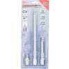Prodlužovací nástavce 1/2", 50 / 125 / 250 mm, sada 3 ks, BGS 2240