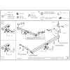 Tažné zařízení CHRYSLER Grand Voyager (Town&Country) 08-11 / LANCIA Voyager 11-, pevné