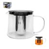 Konvice sklo/nerez/PH 1L s filtrem  MEYERHOFF MH84