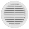 Větrací mřížka kruhová se síťovinou 125 bílá
