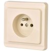 Zásuvka 230V/16A 4FN 150 59.915, STANDARD LESK, pod omítku, slon. kost