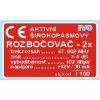 Aktivní širokopásmový rozbočovač 2x IVO I100 + zdroj 12V