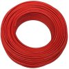 Solární kabel H1Z2Z2-K, 4mm2, 1500V, červený, balení 100m