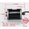 Motor MY6812 12V 120W pro elektrokoloběžky
