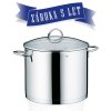 KELA Hrnec nerez se skleněnou poklicí 8,5 l CAILIN KL-10961