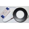 Podhledové světlo LED 3W, 85mm, 4000K, 230V/3W, vestavné, černé