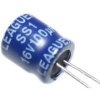 100u/16V 105° 6,3x7x2,5mm, elektrolyt.kondenzátor radiální