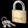 Visací zámek mosazný, 50 mm STALCO S024110250