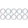Těsnicí kroužky pro olejové výpusti, různé rozměry, sada 10 ks - BGS