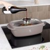 BERLINGERHAUS Pekáč do trouby s Aroma víkem 6 l Taupe Collection BH-8778