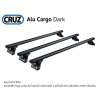 Střešní nosič Fiat Scudo 22- L1H1/L2H1/L3H1, Cruz Alu Cargo Dark