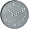 SEGNALE Nástěnné hodiny 50 cm barva šedá KO-837362540