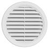 Větrací mřížka kruhová se síťovinou 125 bílá