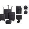 PROWORLD Sada cestovních kufrů 4 ks černá KO-CW5000080