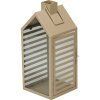 PROGARDEN Lucerna kovová sada 2 ks 18 / 14 cm šedohnědá KO-NB1251540
