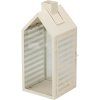 PROGARDEN Lucerna kovová sada 2 ks 18 / 14 cm bílá KO-NB1251550