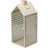 PROGARDEN Lucerna kovová sada 2 ks 18 / 14 cm bílá KO-NB1251550
