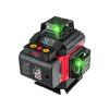 Křížový laser 360° samonivelační, 4D, zelený RED TECHNIC