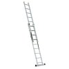Žebřík hliníkový Drabest, 2x9 PRO, 2-dílný PROFI