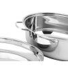 CS KOCHSYSTEME Pekáč s víkem nerezový TRIER 38 cm. CS-075224