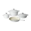 CS KOCHSYSTEME Sada nádobí litinová Xanten 7 ks bílá CS-094805