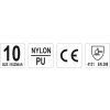 Rukavice pracovní nylon/polyurethan vel. 10