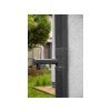 Sběrač dešťové vody 80 mm s ventilem 1", grafit – BRADAS
