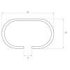 stresni nosic mitsubishi eclipse cross 17 g3 clop 127 cm
