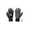 192216 rukavice ochranne 9 polyuretan pure black