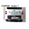 prepravni box na tazne zarizeni towbox v1 pro psy sedy