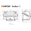 prepravni box na tazne zarizeni towbox v1 cerny