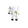 Schůdky oboustranné Drabest, 150kg, 2x5 stupňů