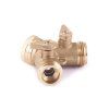 Adaptér mosaz 3/4", 2 vývody, STOP