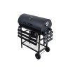200919 1 gril na drevene uhli s rostem 70x35 cm teplomerem vikem a policemi geko