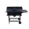 200919 3 gril na drevene uhli s rostem 70x35 cm teplomerem vikem a policemi geko