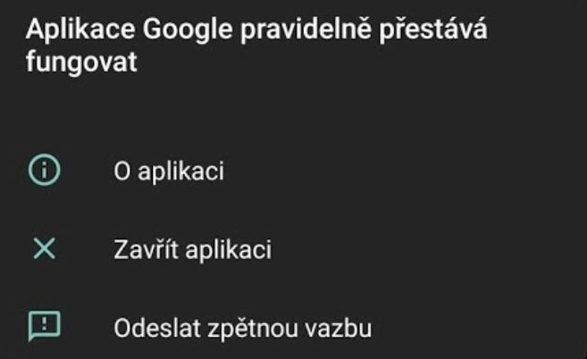 Nefunkční aplikace u OS Android (waze atd...)