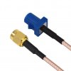 LiiUoDo Vehicle Car GPS Antenna Adapter Cable SMA Male to Fakra C Blue Coax Pigtail Cable.jpg Q90.jpg (2)