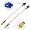 LiiUoDo Vehicle Car GPS Antenna Adapter Cable SMA Male to Fakra C Blue Coax Pigtail Cable.jpg Q90.jpg (1)